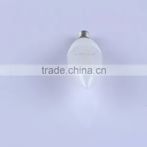 Epistar Chip Amazing Price Plastic Aluminum C37 Ra>80 High Bright Led Candle Lamp E14 Dimmable thumbnail-3
