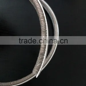 Wool Pile Weather Strip,Silicon Wool Pile 5*6 thumbnail-2