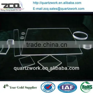 Squarte Thin Quartz Glass Plate thumbnail-3