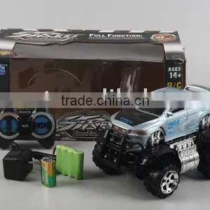 BIG WHEEL R/C CARS WITH 4 FUCTIONS thumbnail-1