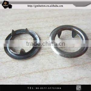 15mm Metal Five Parts Prong Spring Snap Button thumbnail-4