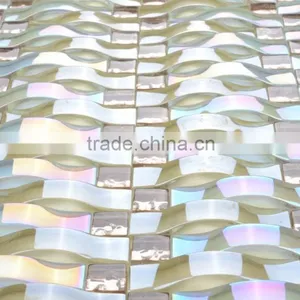 GT004 300X300mm Foshan Factory New Design Hot Style Curved Border Tile thumbnail-2