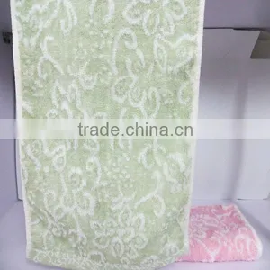 Bamboo Fiber Weak Twist Jacquard Little Face Towel thumbnail-2