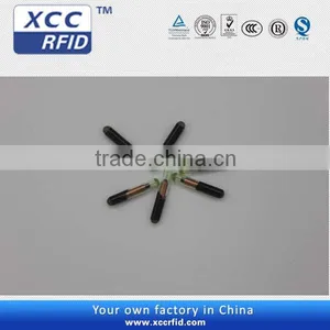 Animal RFID Glass Tube Label Microchip Transponder thumbnail-3