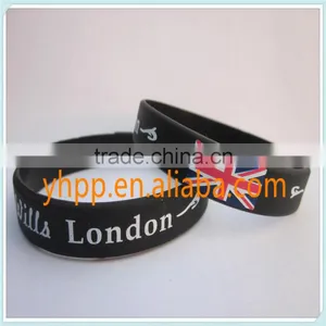 Custom WILLS LONDON Retro British Union Jack uk Printed Wristband Bracelet thumbnail-2