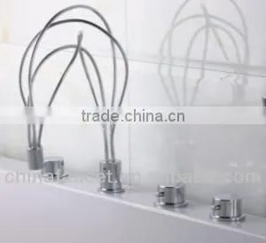 5 Pcs Bathtub Mixer With Plastic Handle Shower Q30155 thumbnail-1