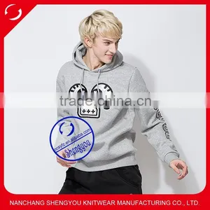 Custom 65 Cotton 35 Polyester Hoodie With Embroidered thumbnail-1