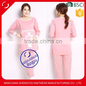 Custom Made 100% Pima Cotton High Quality Maternity Nursing Wears thumbnail-1