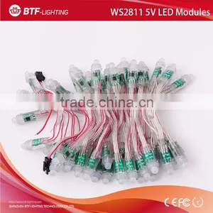 Transparent Wire 12mm WS2811 Pixel Led Module, 5V IP68 Waterproof thumbnail-2