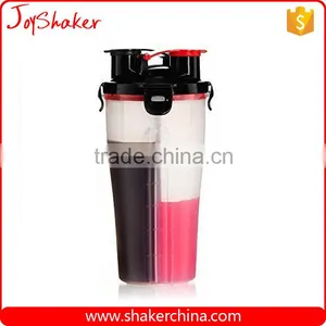 2015 New BPA Free 2 in 1 Twin Pack Plastic Dual Shaker thumbnail-2