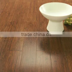 Carbonized Vertical Bamboo Parquet Flooring Elegant Home thumbnail-1