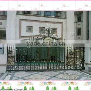 Wrought Iron Garden Gate for House thumbnail-1