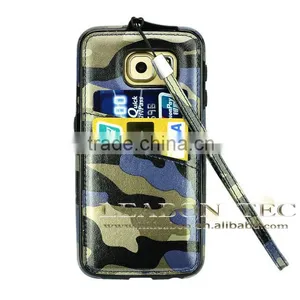 New Factory Cheap Price Phone Cases Supplier Mobile Phone Cover Protective Cases For Samsung Galaxy S6 Camouflage thumbnail-4