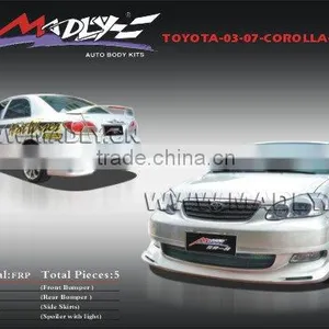 Fiberglass Body Kits for 03-07-COROLLA thumbnail-1