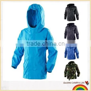 Boys Hooded Rain Jacket thumbnail-1