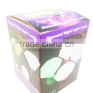 Creative USB Diamond Shape Led Night Light,led Circle Ring Light, Led Table Baby Light thumbnail-6
