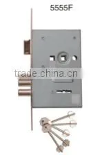 East Europe Leaf Keys Mortise Lock Body thumbnail-1