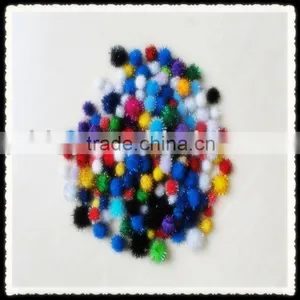2cm Glitter Pom POM Assorted Color thumbnail-1