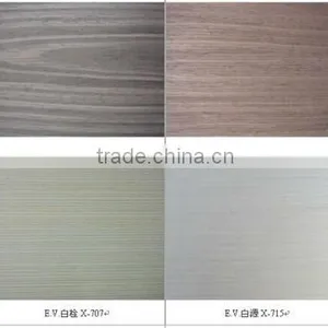 Embossed Wood Grain Pvc White Rigid Pvc Sheet Pvc Paper Laminating Sheet thumbnail-1