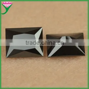 Factory Price Machine Cut Marquise Shape Nano Black Spinel Stone for Wax Set Jewelry thumbnail-2