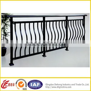 Simple Style Power Coated Iron Balcony Railing thumbnail-1