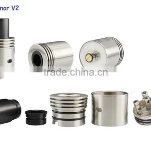 THC Draenor V2 Rda Atomizer, Rebuildable Dripping Atomizer, Dual Coil Atomizer for 18350 18650 Box Mod thumbnail-4