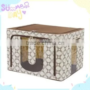 Good Quality Flexible Space Saving Household Foldable Oxford Cloth Storage Box thumbnail-5