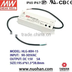 Meanwell Led Lamp Driver 80W Switching Power Supply Led Waterproof Driver Led Driver Pwm thumbnail-1