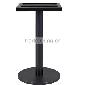 Foshan Factory Industrial Style Round Cast Iron Metal Dining Table Base Leg With Powder Coated thumbnail-3