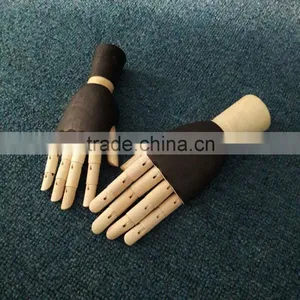 Wonderful Black Wooden Hand Wood Hand Wood Display Props Drawing Hand thumbnail-1