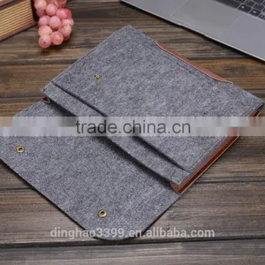 2016 New Style Tablet Bag Fashion Lady Pad Bag High Quality Felt Computer Bag thumbnail-5