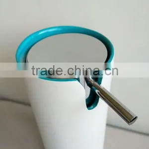2016 Newest Eco-Friendly Feature and Ceramic, Ceramic Material Cheap Ceramic Bathroom Set thumbnail-3