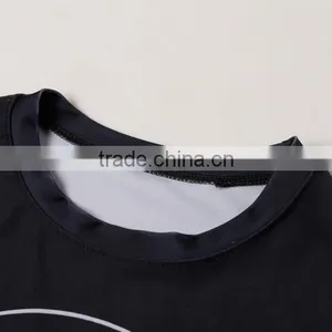 2016 Digital Printing Compression Running Shirt Breathable Quick Dry Polyester Spandex 3d t Shirt thumbnail-4
