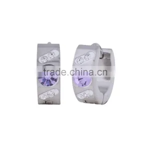 Good Price Various Style Fashion Unisex Stainless Steel Hoop Huggies Ear Stud Earring thumbnail-2