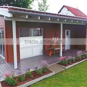 FRSTECH WPC STOCK CO LTD Tiny House 12 Square Meter Waterproof Anti-UV Stylish WPC House Purple Heart Wood thumbnail-4