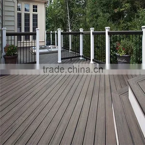 Cheap Composite Decking White/WPC Board Manufactures thumbnail-1