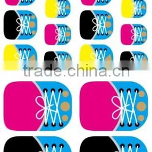 Beauty Sticker GMP Minx Love Sexy Toe Nail Wraps Decals Adhesive Nail Art Stickers thumbnail-5