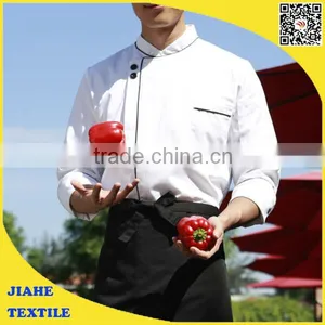 High Quality Poly Cotton Blend Chef Coat thumbnail-6