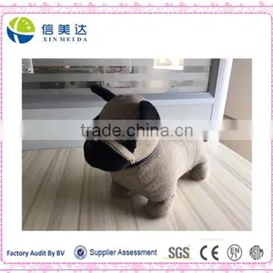 Plush Custom Pug Dog Stuffed Door Stop thumbnail-1