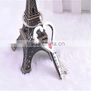Eiffel Tower Bottle Opener Keychain Eiffel Heart Bottle Opener Keychain Novelty Items Wedding Gift thumbnail-6