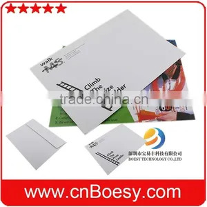 A6 Flat Paper Size Customized Logo Paper USB Flash Drive as Best Advertising Gift thumbnail-2