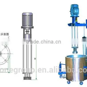 Cosmetic Cream Lab High Shear Homogenizing Mixer thumbnail-1