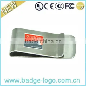 Red Painting Metal Money Clip thumbnail-2