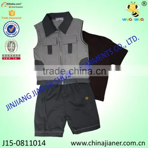 2015 New Summer Baby Cloth 3pcs Set Wholesale thumbnail-5
