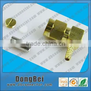 High Quality Good Price 50ohm SMA RF Male Pin Connector to RG316/RG174 thumbnail-1