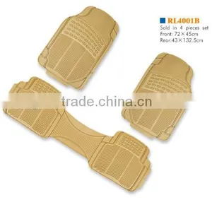 Wholesale High Quality Full Set 3pcs Heavy Duty Rubber Floor Mat For Cars thumbnail-1