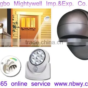 Wireless Motion Sensor 7 LED Safety Light---360 Degree Rotation - Indoor/Outdoor thumbnail-4