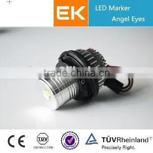 EK Favorites Compare Angel Eyes Heads Headlights Black Angel Eye Projector Headlights Car Angel Eye Projector Headlights thumbnail-2
