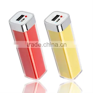Msot Popular Portable Lipstick Power Bank 2600mah thumbnail-2