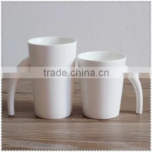 Comfortable Special Ceramic Mug With Trunk Handle thumbnail-2